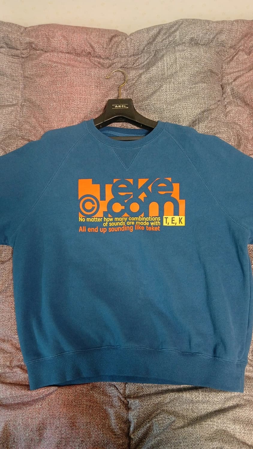 테켓 맨투맨 m 상품이미지1