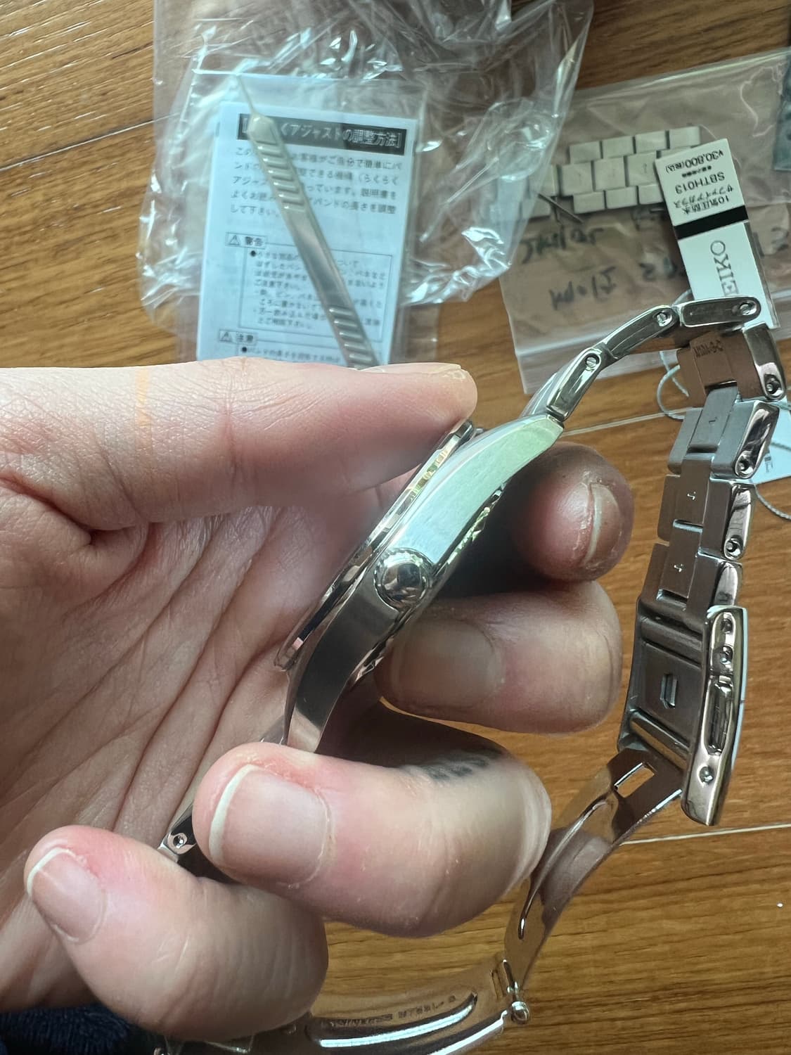 세이코 그세맛 아이스블루 미착용 단순개봉품 sbth013 sbth007 상품이미지8