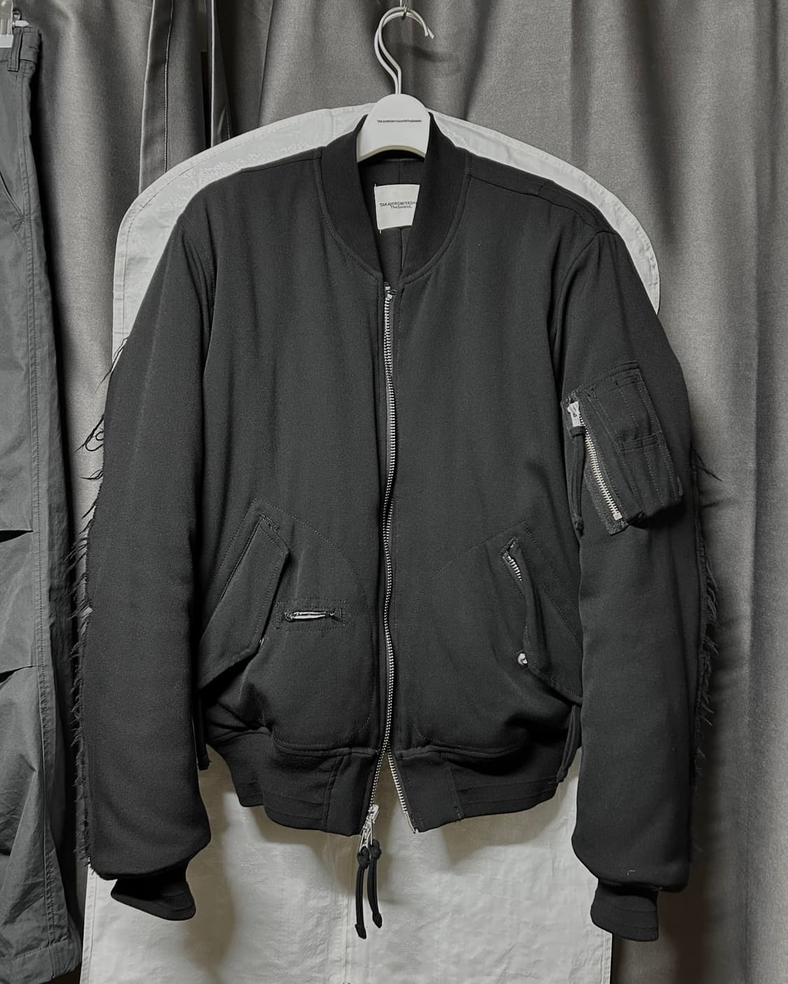 Soloist 15aw 가죽탭 봄버 48 상품이미지1