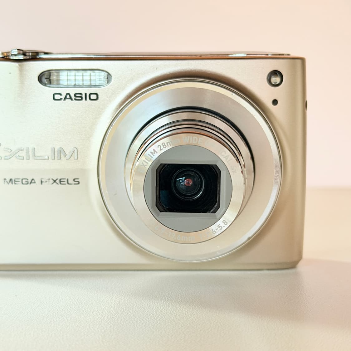 ✨태연 픽 ✨카시오 엑슬림 EX-Z400 골드 빈티지디카 상품이미지5