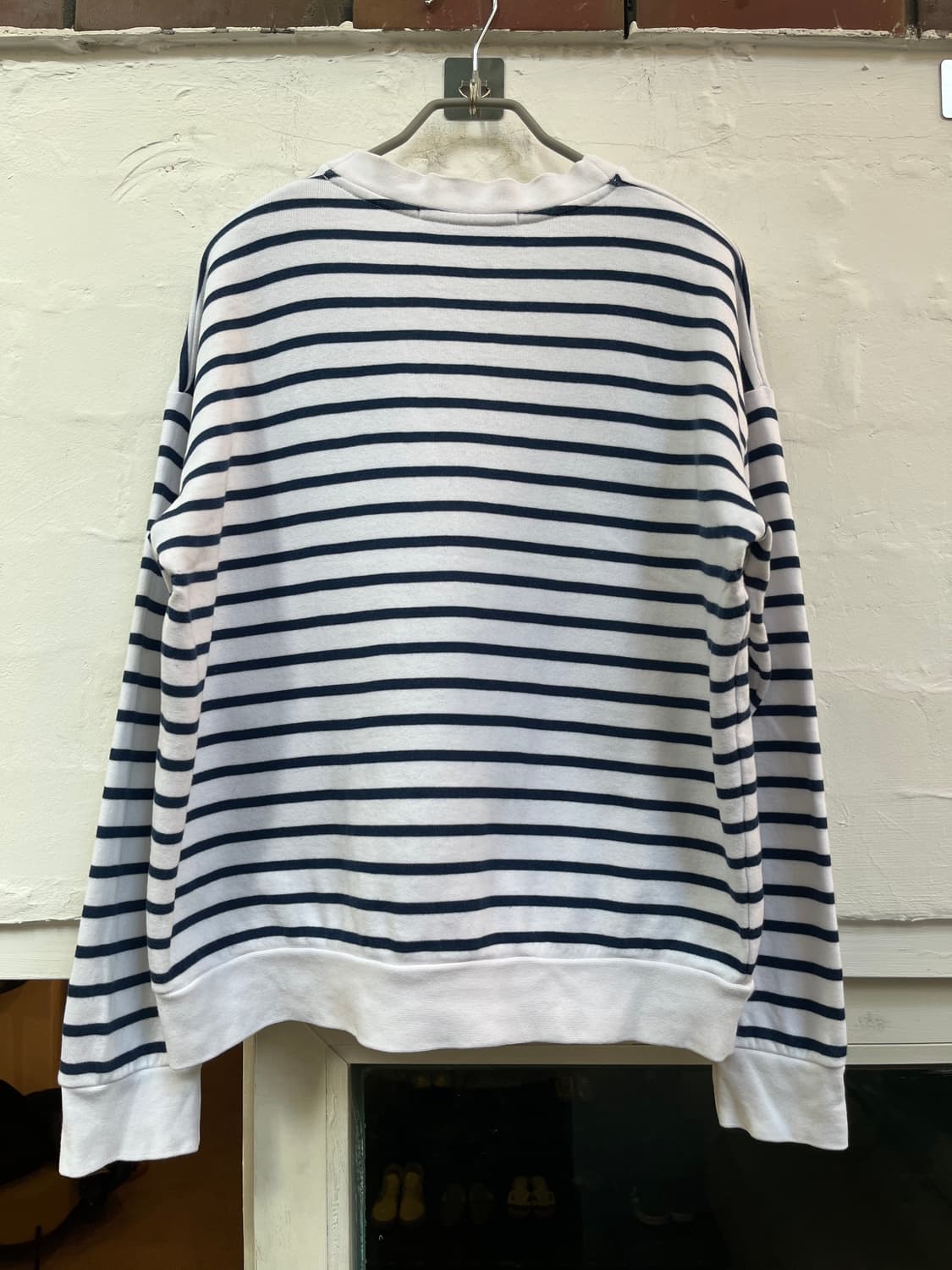 etre cecile 불독 프린팅 스트라이프 스웨트 셔츠 M 상품이미지8