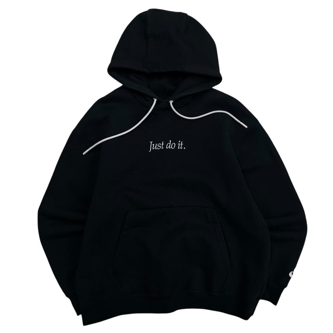 나이키 자수로고 블랙 후드 L 상품이미지2