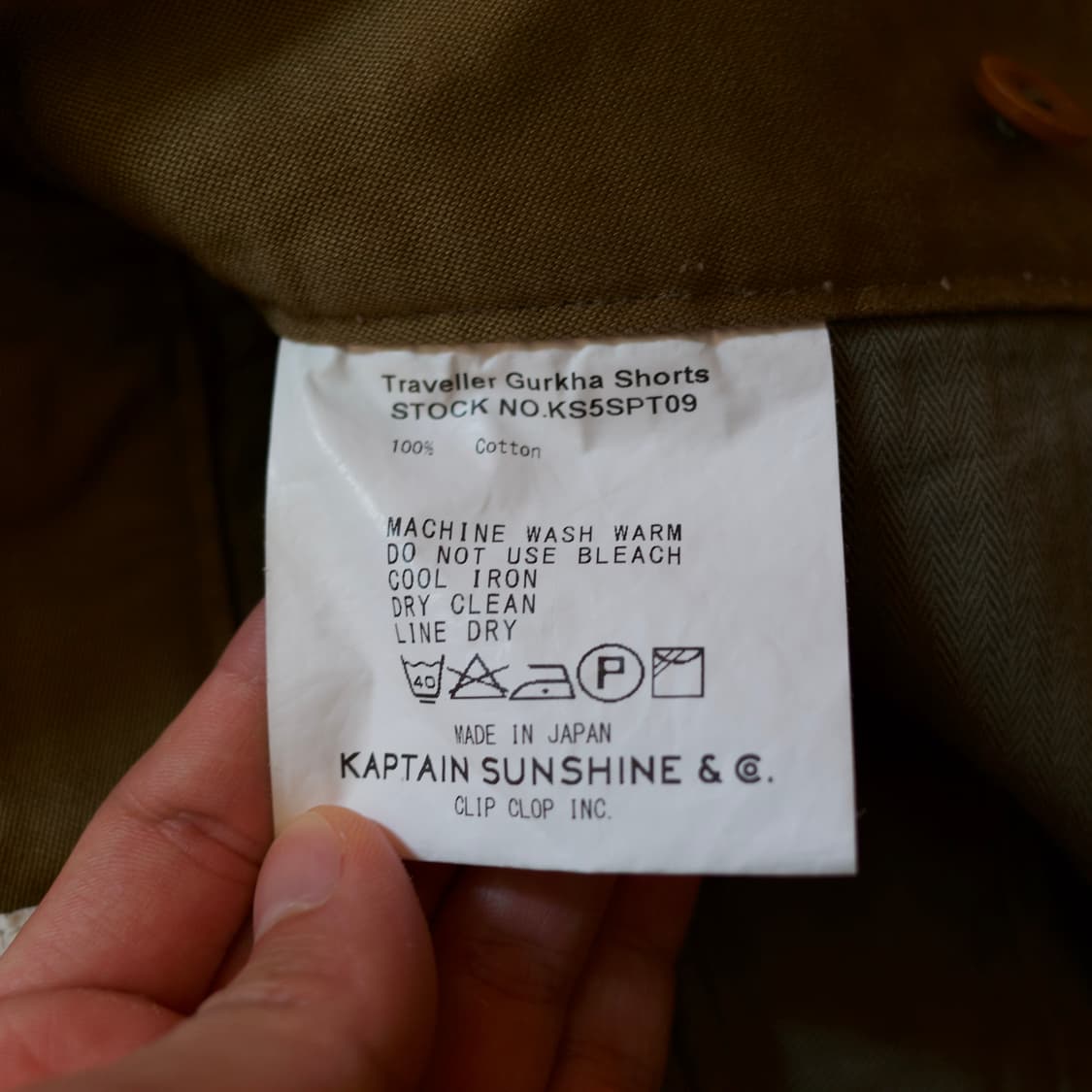 Kaptain Sunshine traveller gurkha shorts 상품이미지9