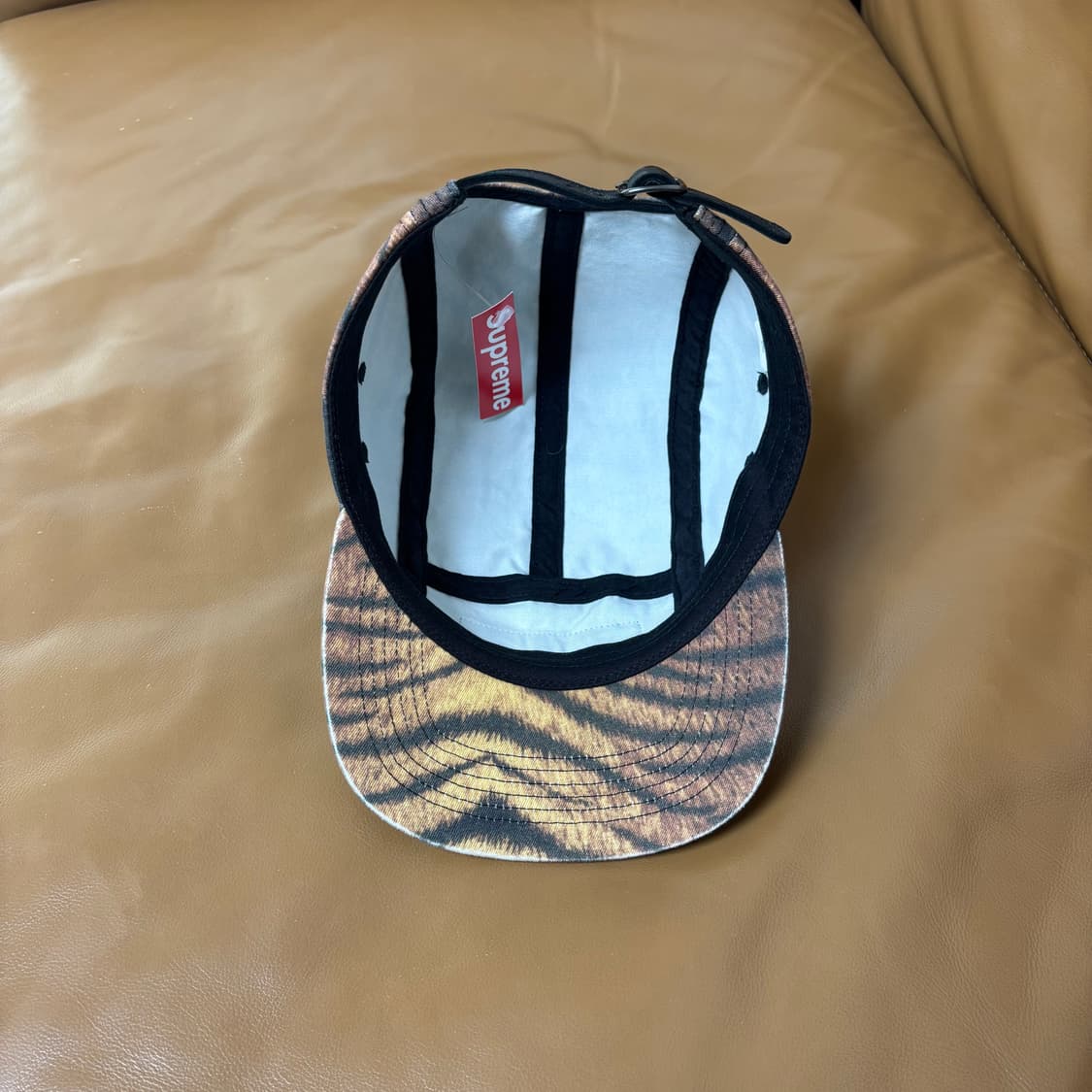 슈프림 캠프캡 모자 박스로고 타이거 상품이미지6