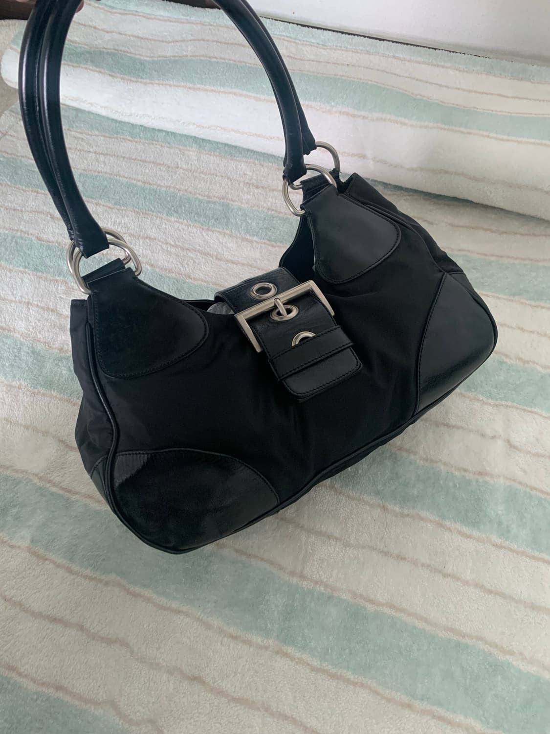 정품 프라다 숄더백 문백  상품이미지1