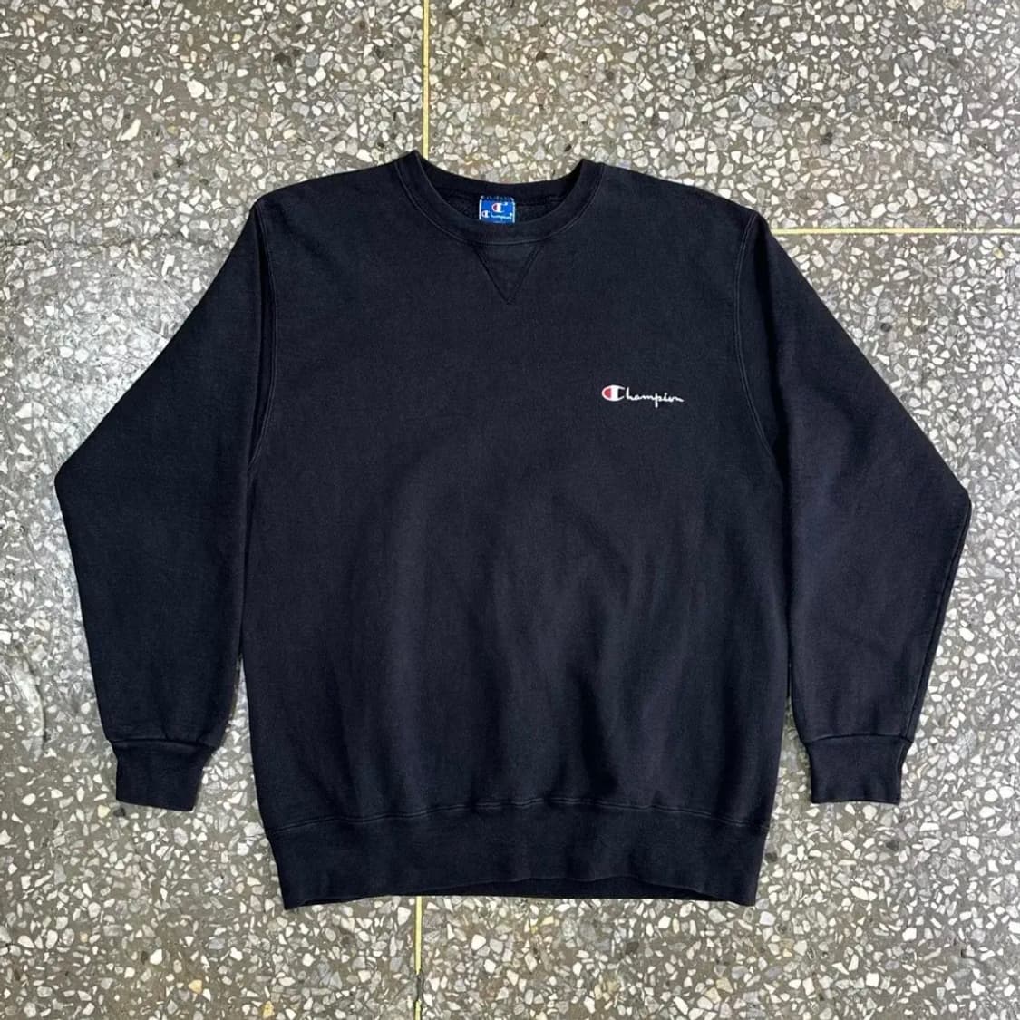 90s USA 챔피온 블랭크 스웻셔츠 XL 상품이미지2