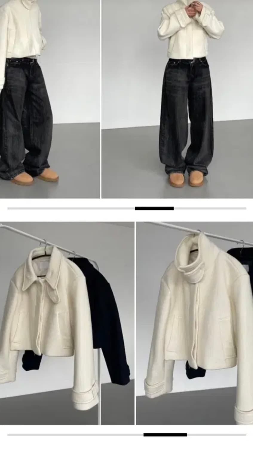 딥마인 울 숏코트 상품이미지3