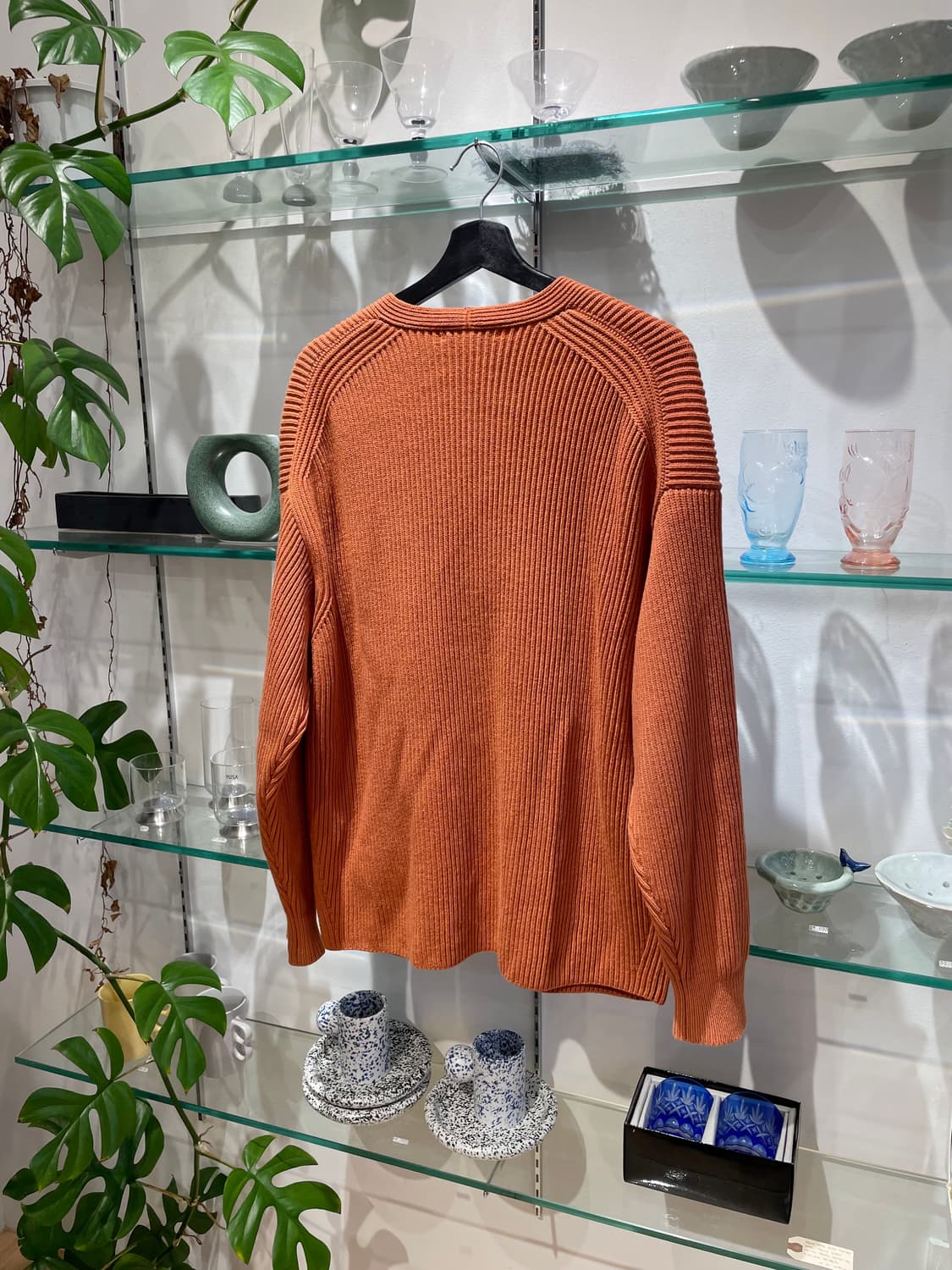 오라리 super fine rib knit cardigan 상품이미지5