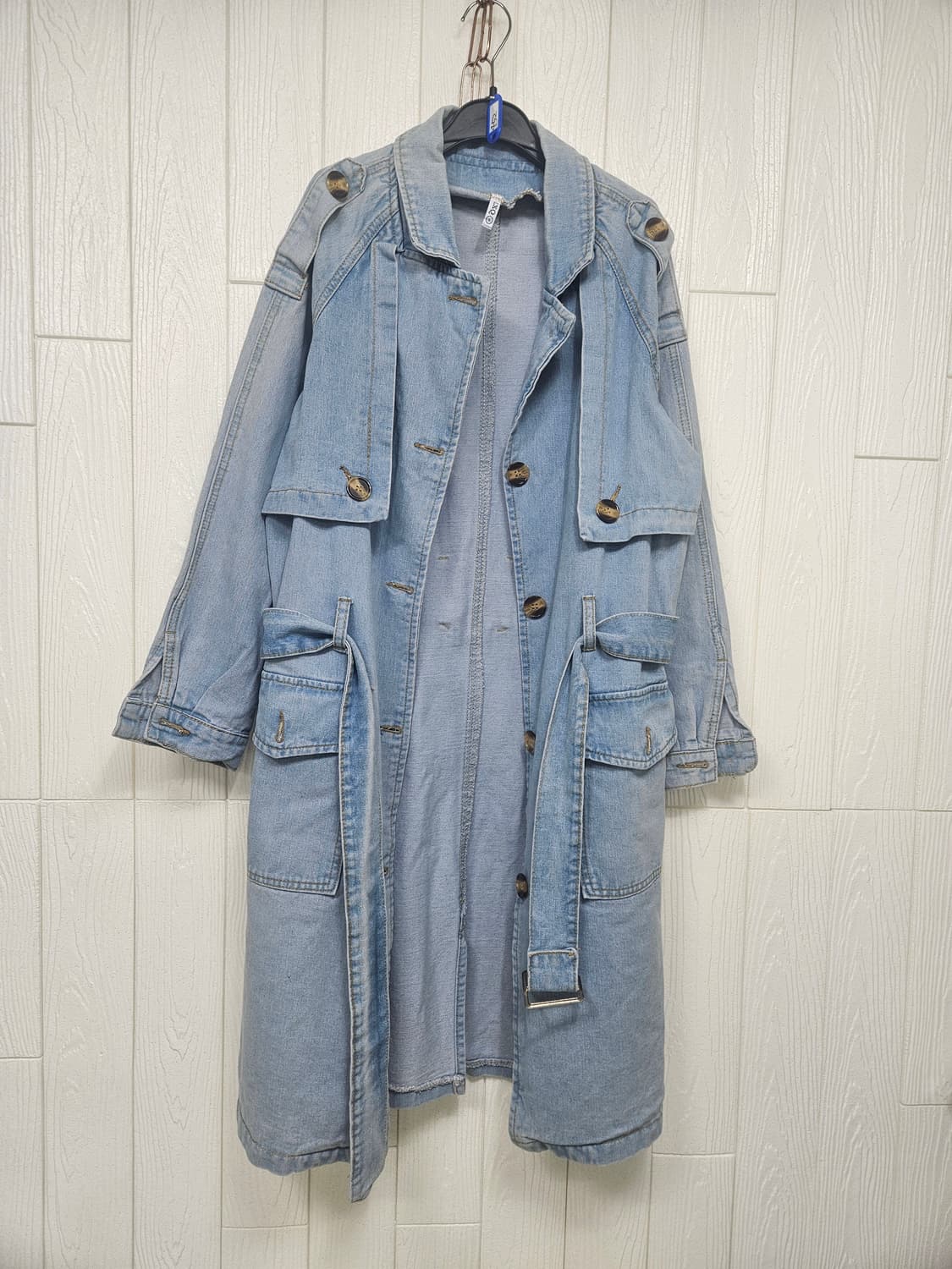 벨트 데님자켓 상품이미지5