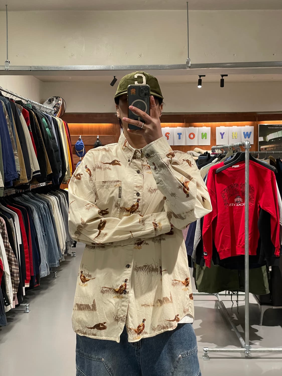 컬럼비아 패턴 셔츠   상품이미지2