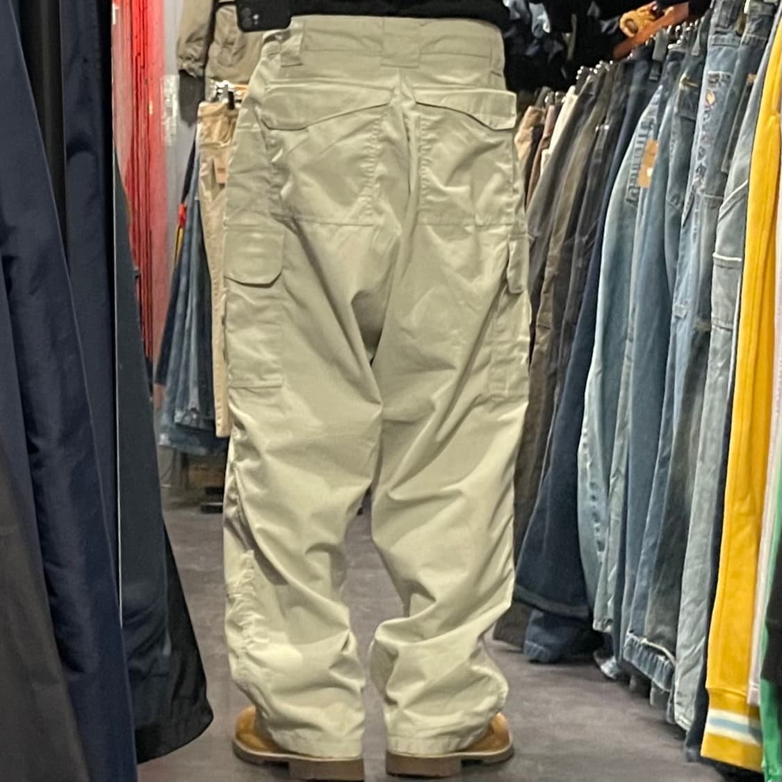 [IM] TRU-SPEC 힙합 아이보리 카고팬츠 상품이미지5