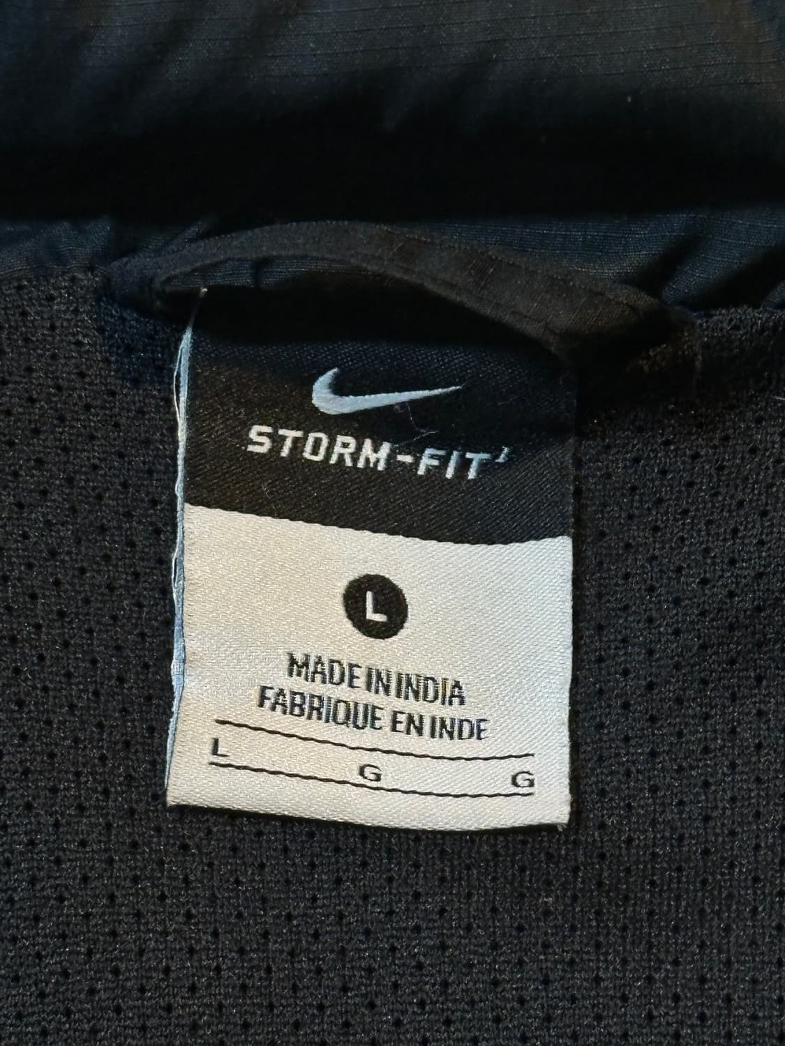 나이키 NIKE 스톰핏 투웨이 바람막이 자켓 블랙 상품이미지5