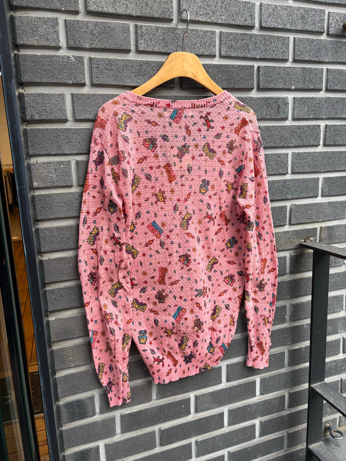 히스테릭글래머 핑크 와글 가디건 상품이미지9