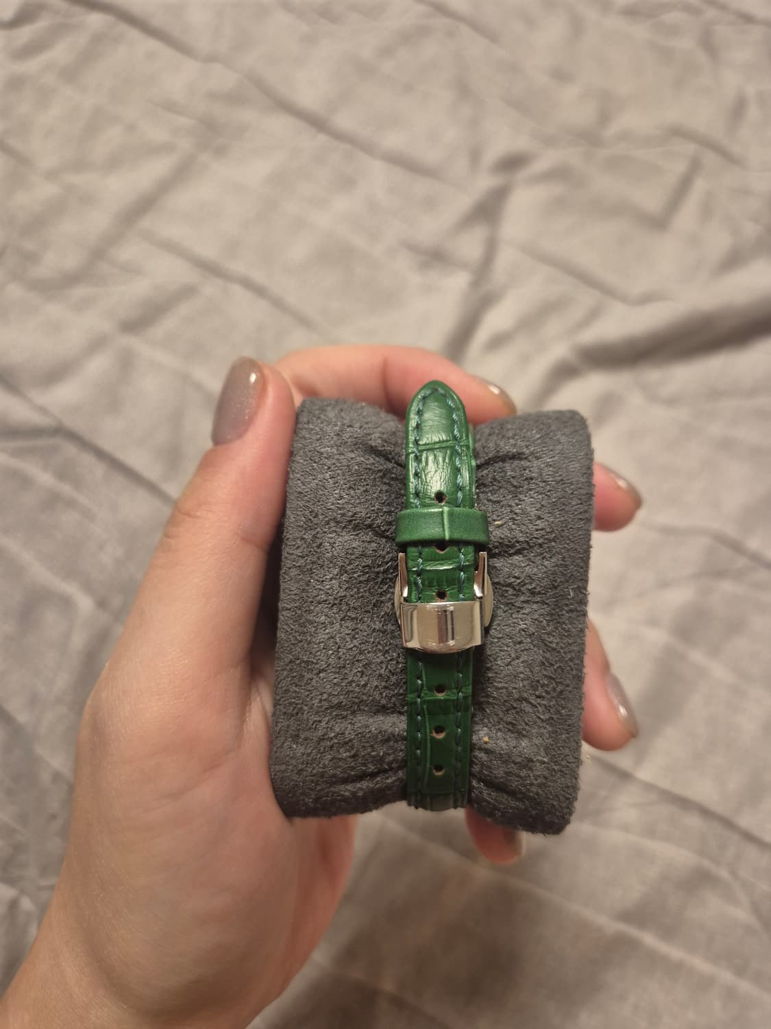 오메가 드빌 녹판 18K콤비 여성용 시계 (점검완료!! 희귀!!) 상품이미지6