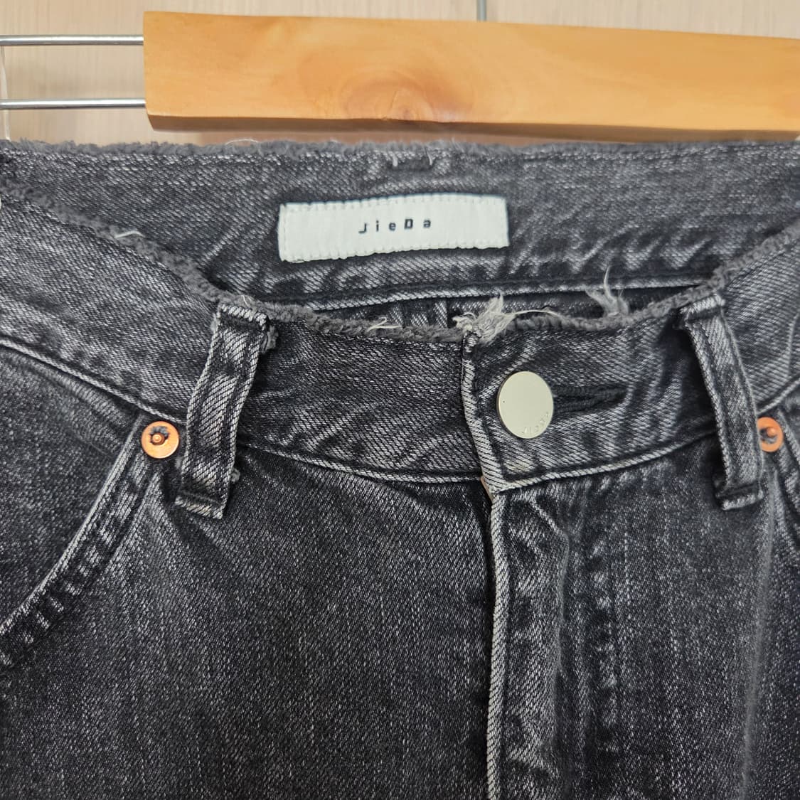 JIEDA 와이드 드위스트 데님 (32) 상품이미지4