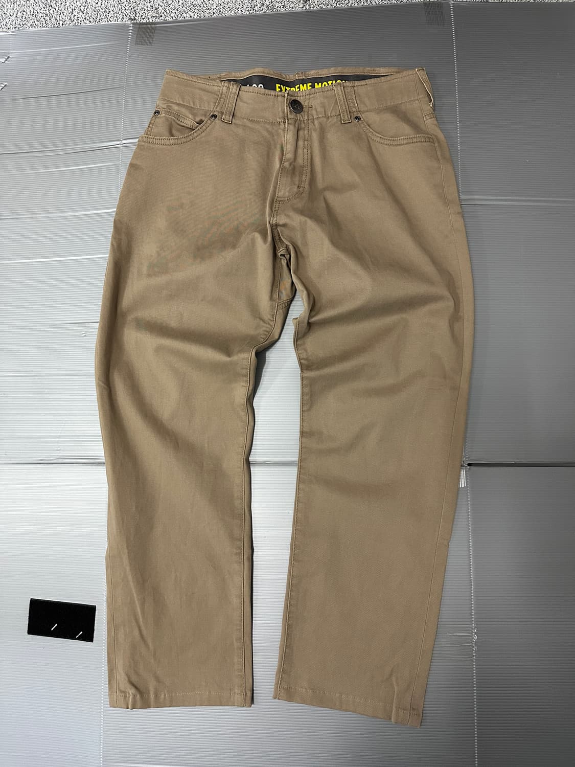 LEE 리 스트레이트 테이퍼드 팬츠 브라운 상품이미지1