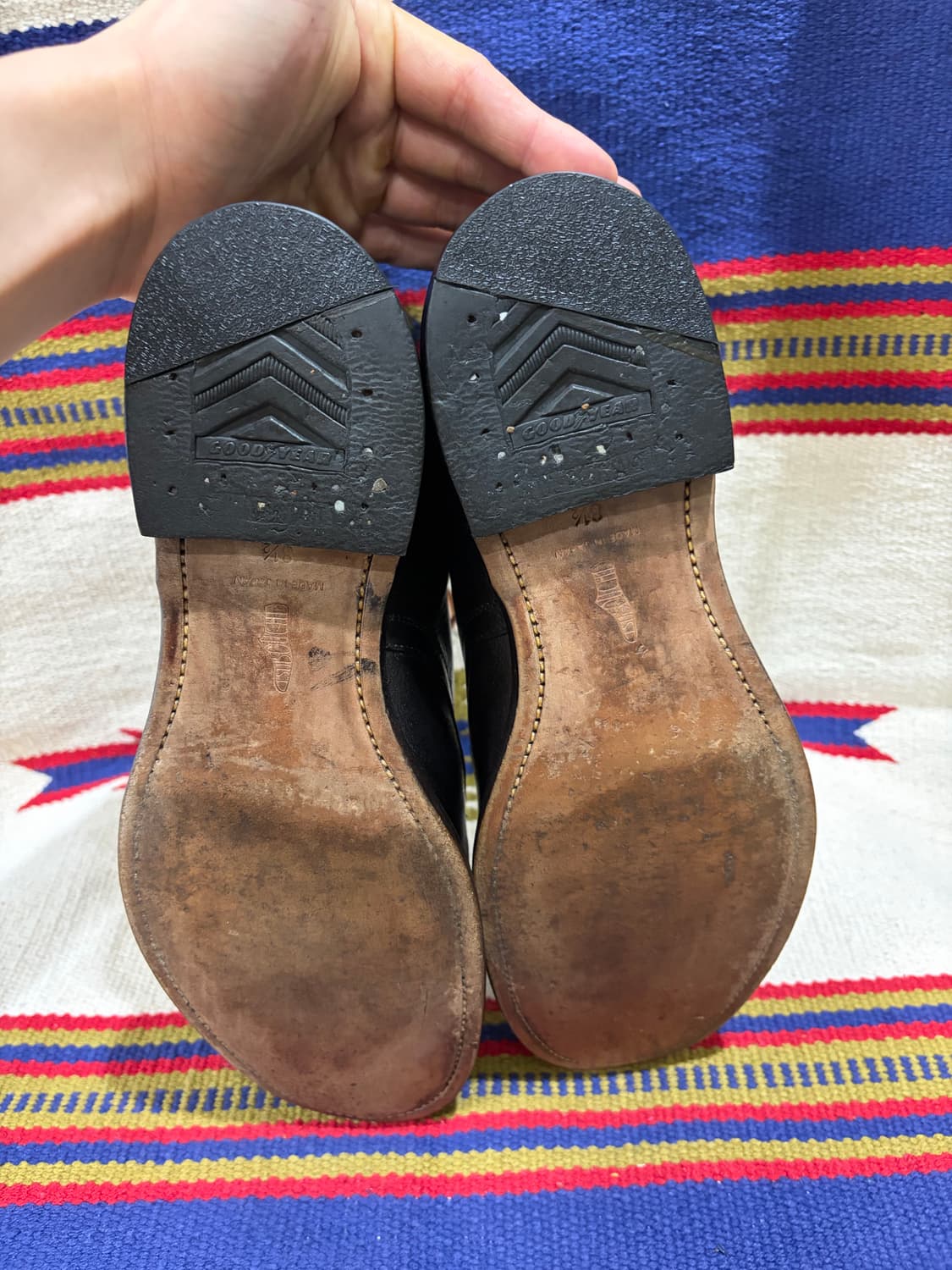 히로시츠보우치 말가죽 헌팅부츠 / horse hunting boots 상품이미지8