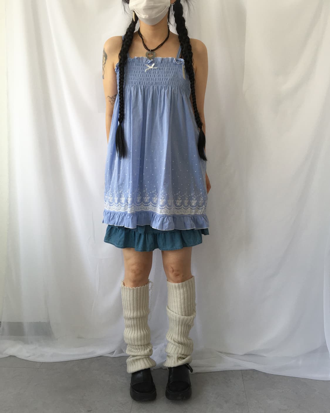 Layered mini skirt 상품이미지7