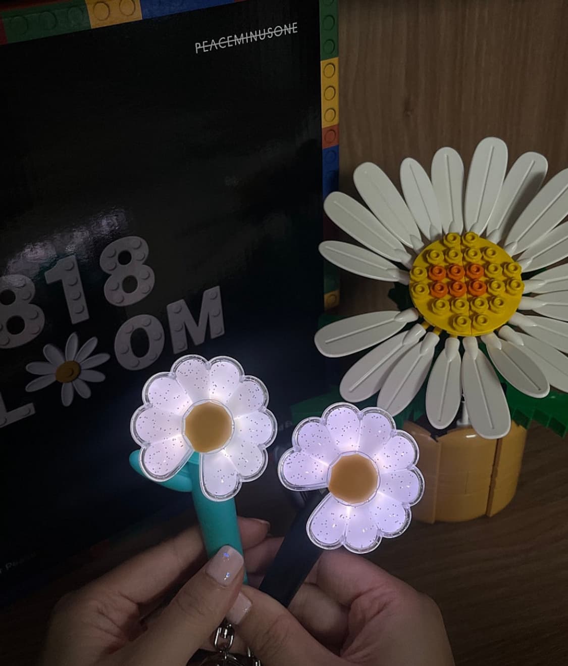 지드래곤 위버멘쉬 오피셜 미니 라이트 키링 (민트,블랙) 상품이미지3