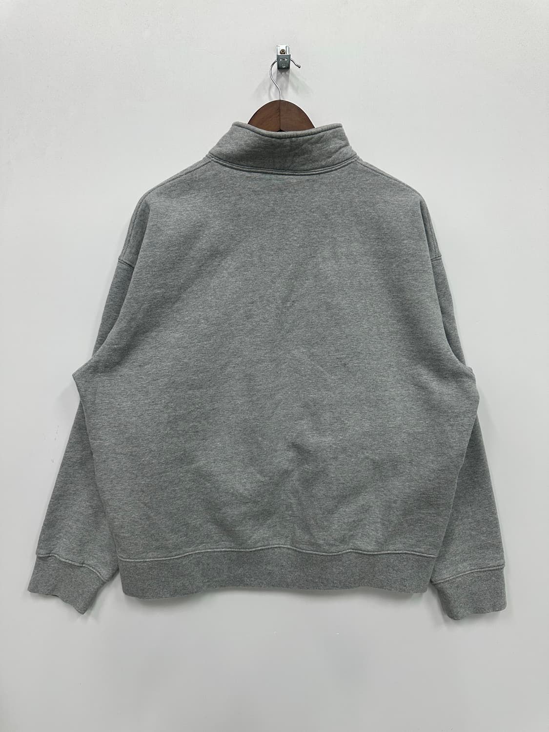 나이키 그레이 코튼 반집업 상품이미지5