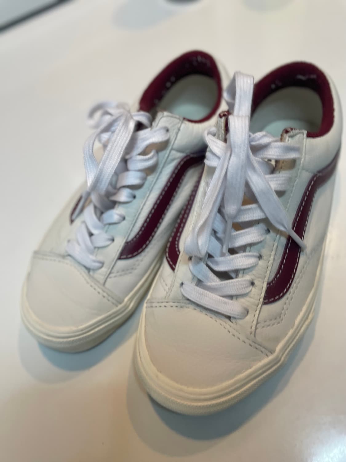 반스 올드스쿨 레더 스니커즈220 상품이미지2