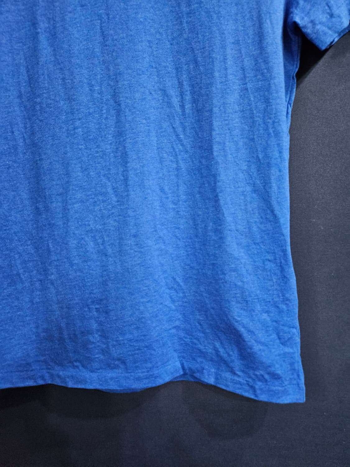 폴로 랄프로렌 멜란지 블루 남성 90~95 반팔티  상품이미지5