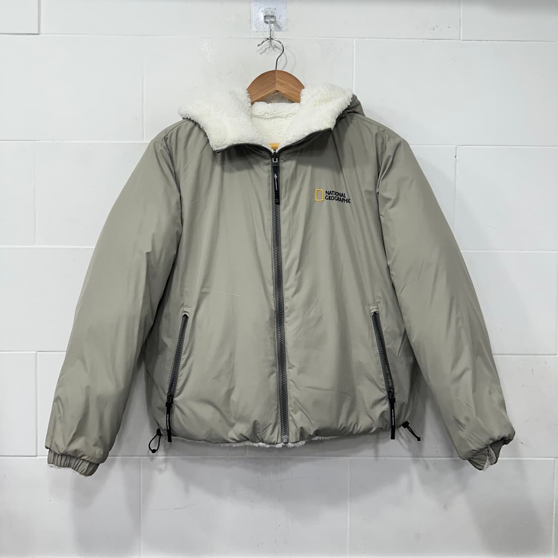 네셔널지오그래픽 리버시블 플리스 다운 점퍼 상품이미지5