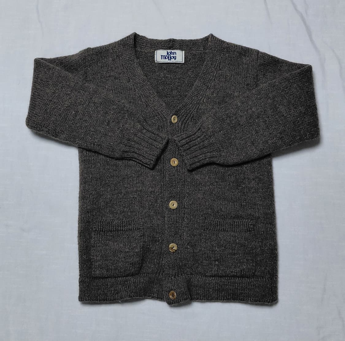 아일랜드산 존 몰로이(John Molloy) 100% 울 가디건 상품이미지1