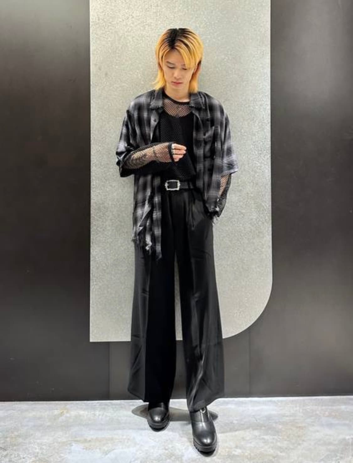 하레 오버사이즈 데미지셔츠 상품이미지5