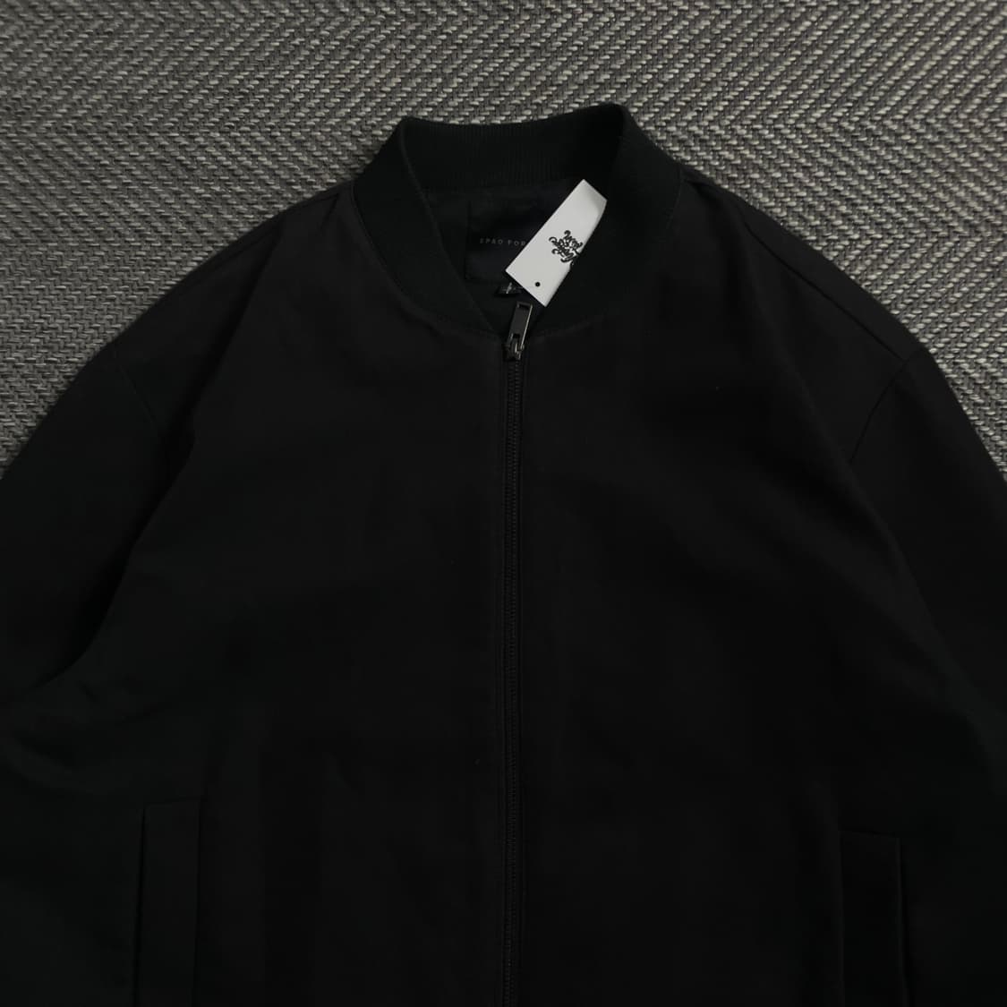 스파오 미니멀 모던 블루종 투웨이 집업 자켓o 4262 상품이미지4