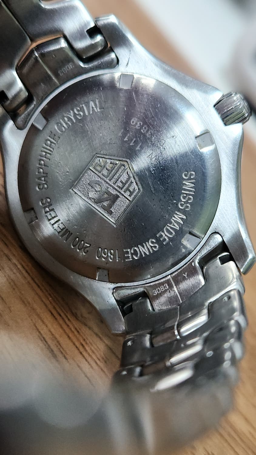 # 태그호이어 링크 200m 다이버 쿼츠 남성명품 시계 급처 상품이미지9