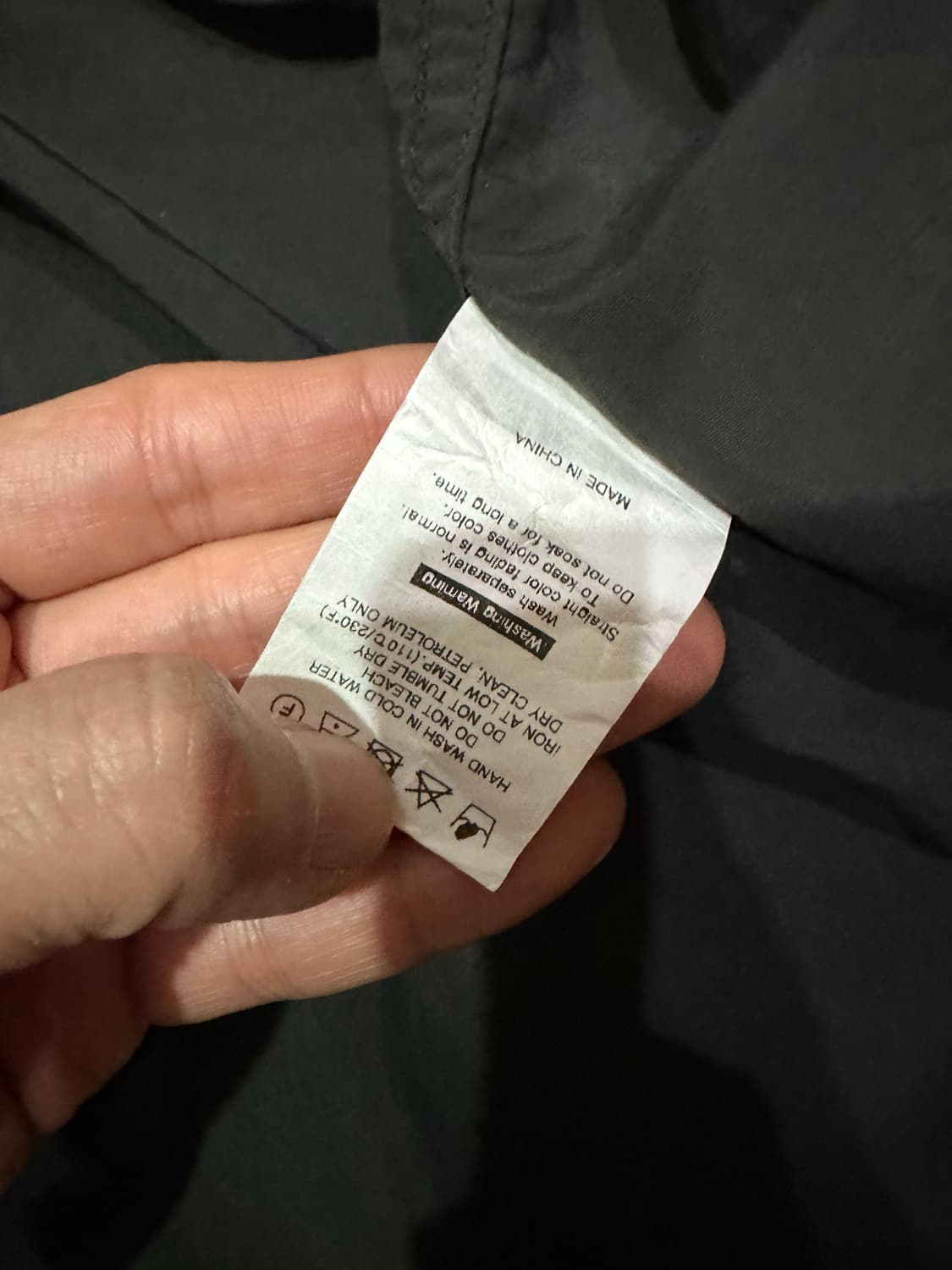 모이프 기어포켓 셔츠3사이즈 블랙 상품이미지5