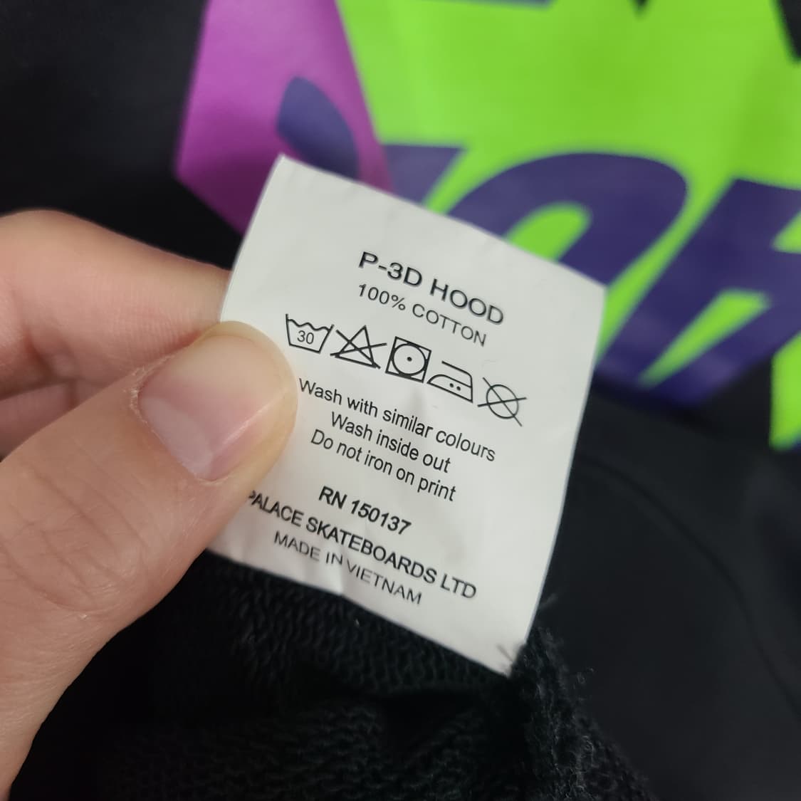 팔라스 정품 P-3D 후드 블랙 XL 상품이미지7