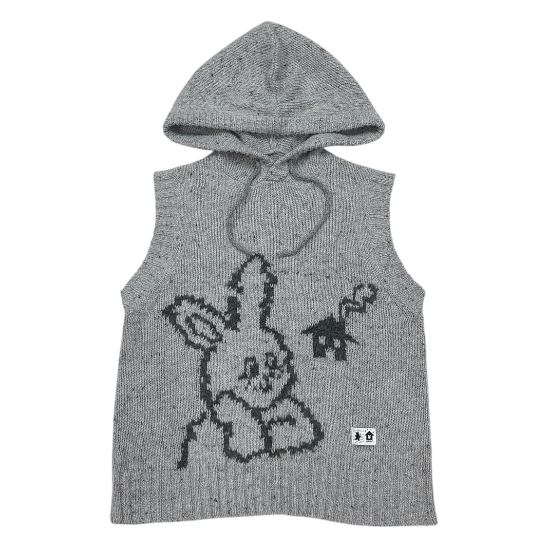 키르시 위티 버니 노마드 후디 니트 베스트 조끼 1 상품이미지1