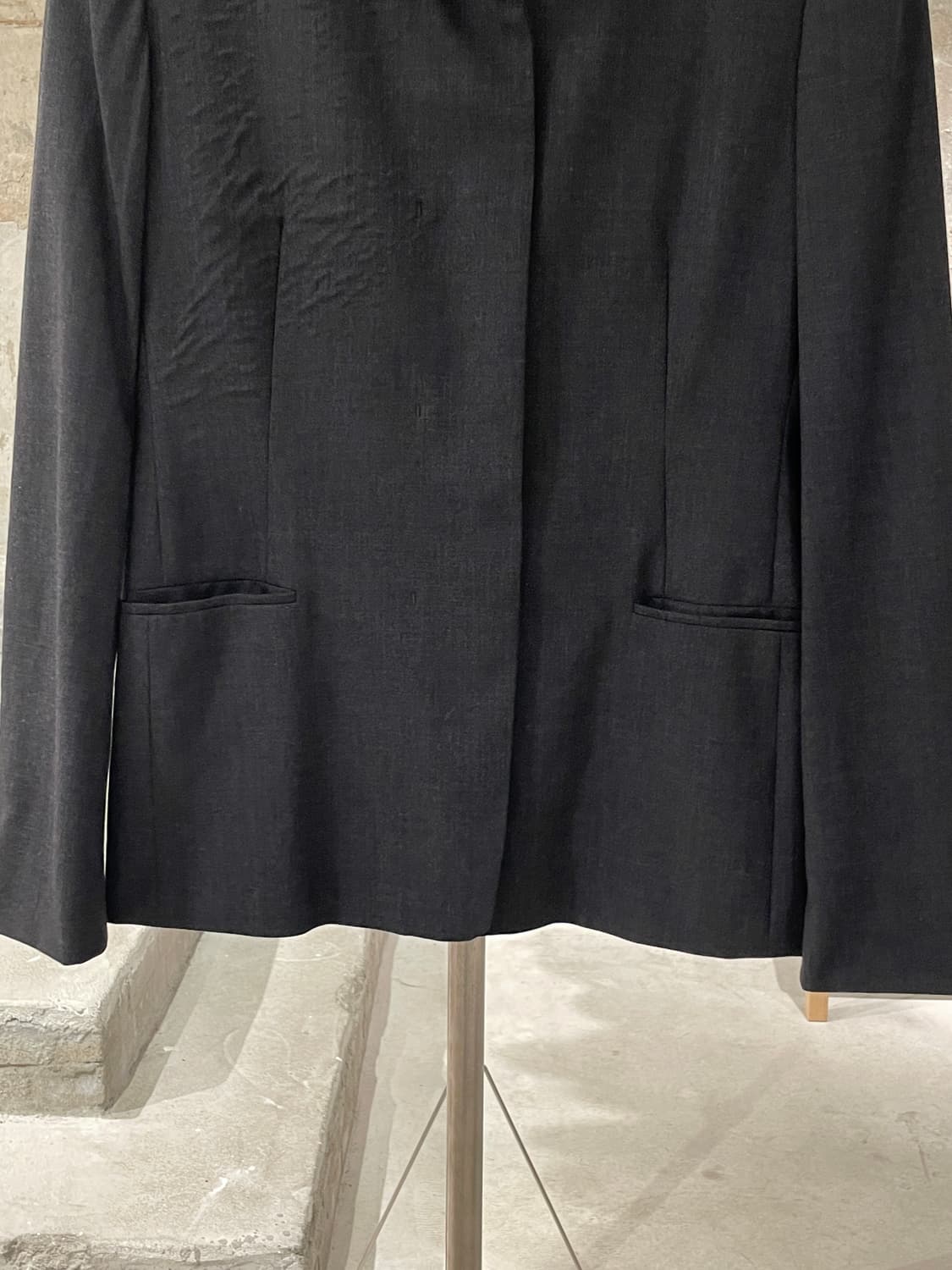 질샌더 차콜 클래식 울 수트 셋업 상품이미지4