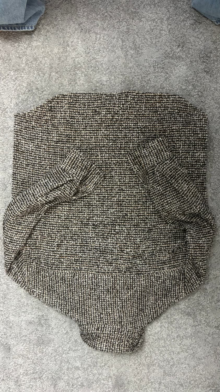 크러쉬어게인 Crushagain 트위드 셔츠 M 상품이미지4