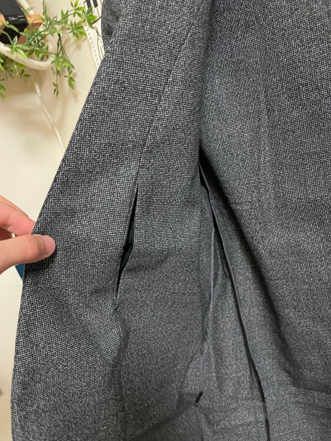 마르지엘라 노버튼 노칼라 블레이저 자켓 상품이미지3