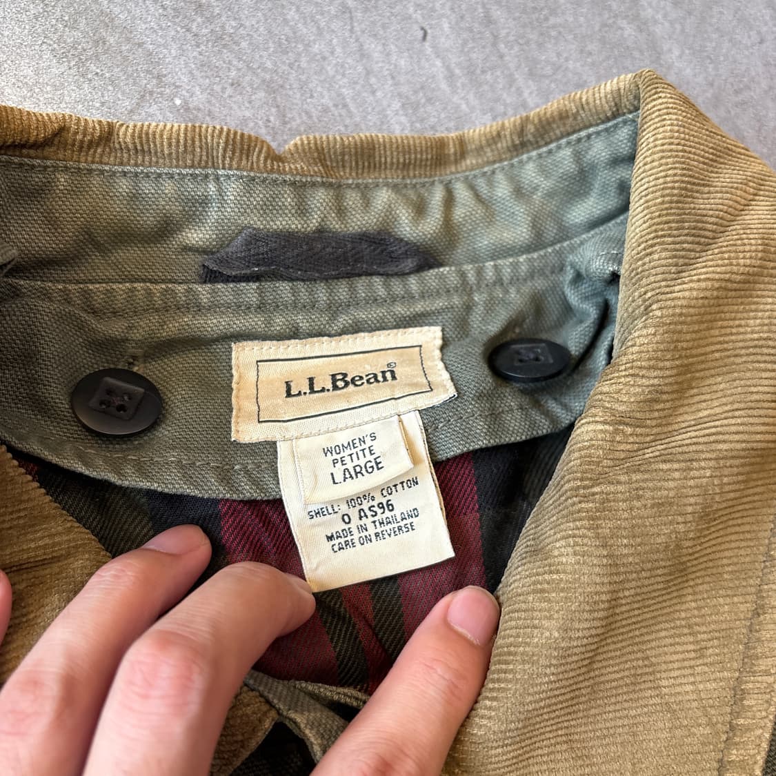 L.L.bean 엘엘빈 카키 헌팅 자켓 상품이미지5