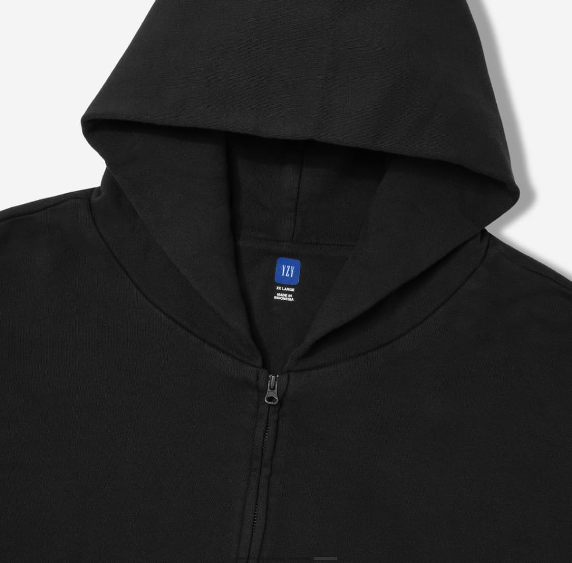 이지 YZY 집업 후드 블랙(L) 상품이미지4