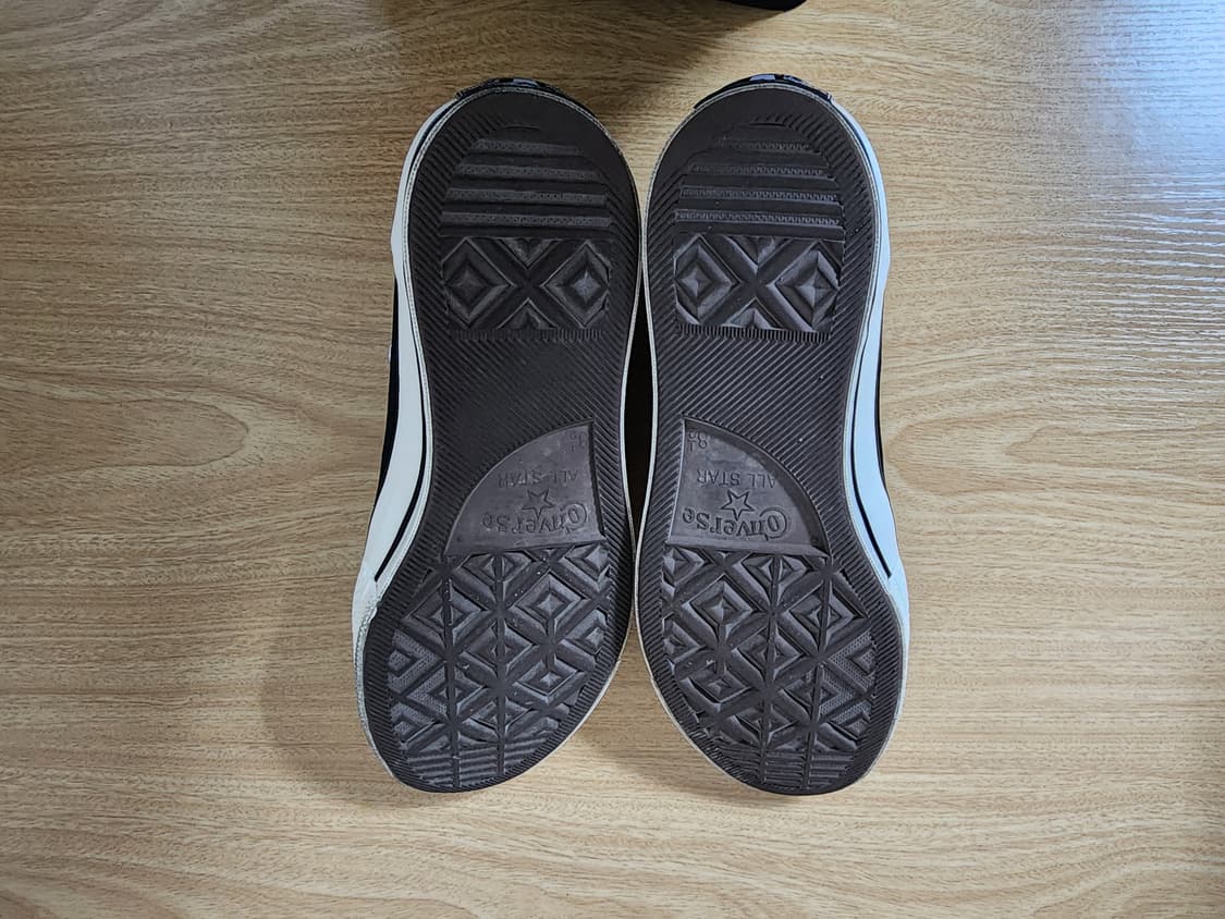 (270mm)컨버스 척 70 클래식 블랙 하이 스니커즈 상품이미지5