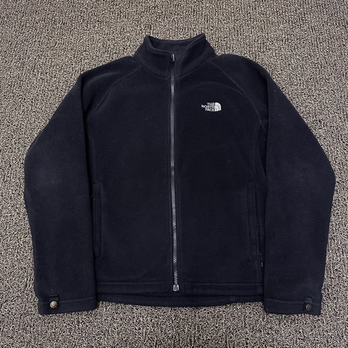 노스페이스 공용 후리스 집업 자켓 블랙 90(S) 상품이미지1