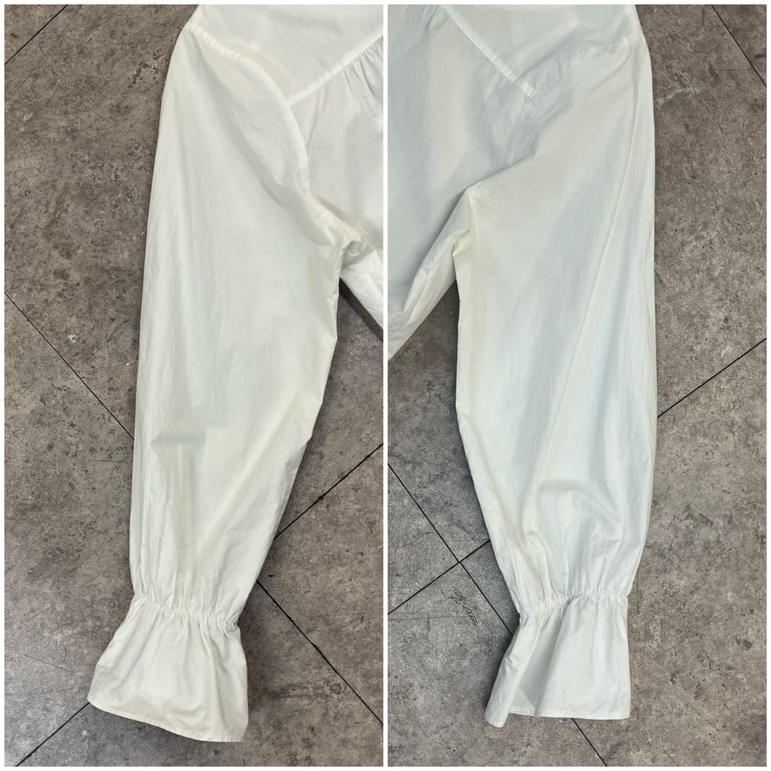 빈티지 블라우스 화이트 #csz3655 상품이미지10