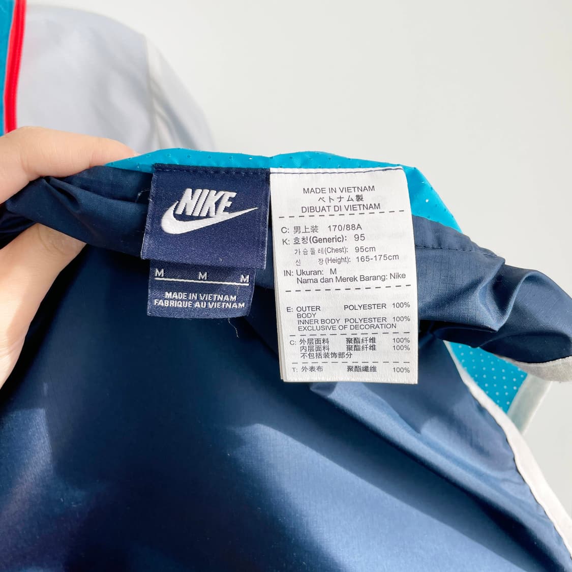 C2 나이키 리버시블 바람막이 자켓 95사이즈 상품이미지5