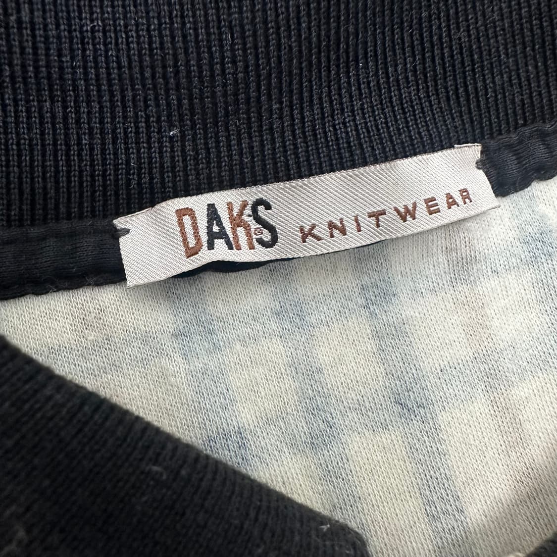 DAKS 닥스 체크 긴팔 카라 티셔츠 상품이미지4