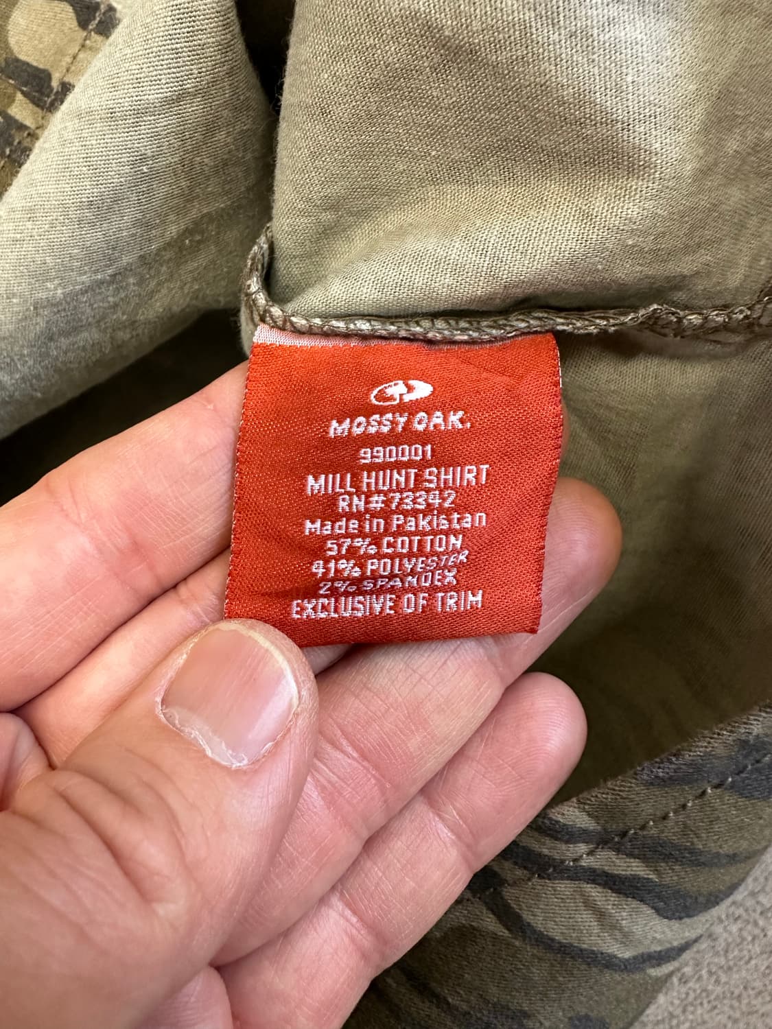 Mossy Oak Bottomland 카모 셔츠 2XL 상품이미지7