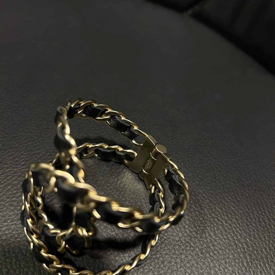 샤넬 체인 로고 뱅글 팔찌 상품이미지5