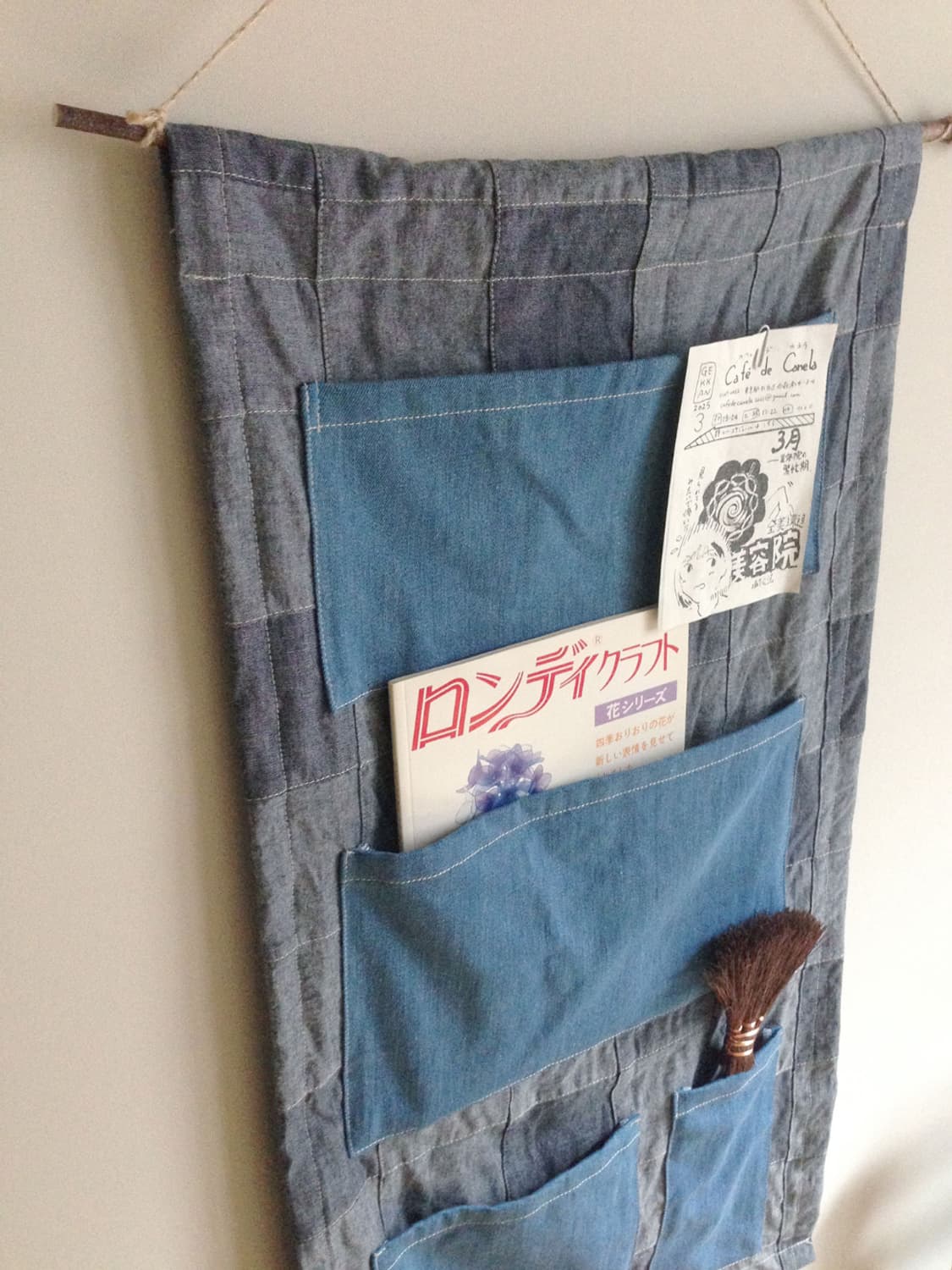 모요일 데님 주머니 천, 커피 한잔 해요 천 포스터 상품이미지2