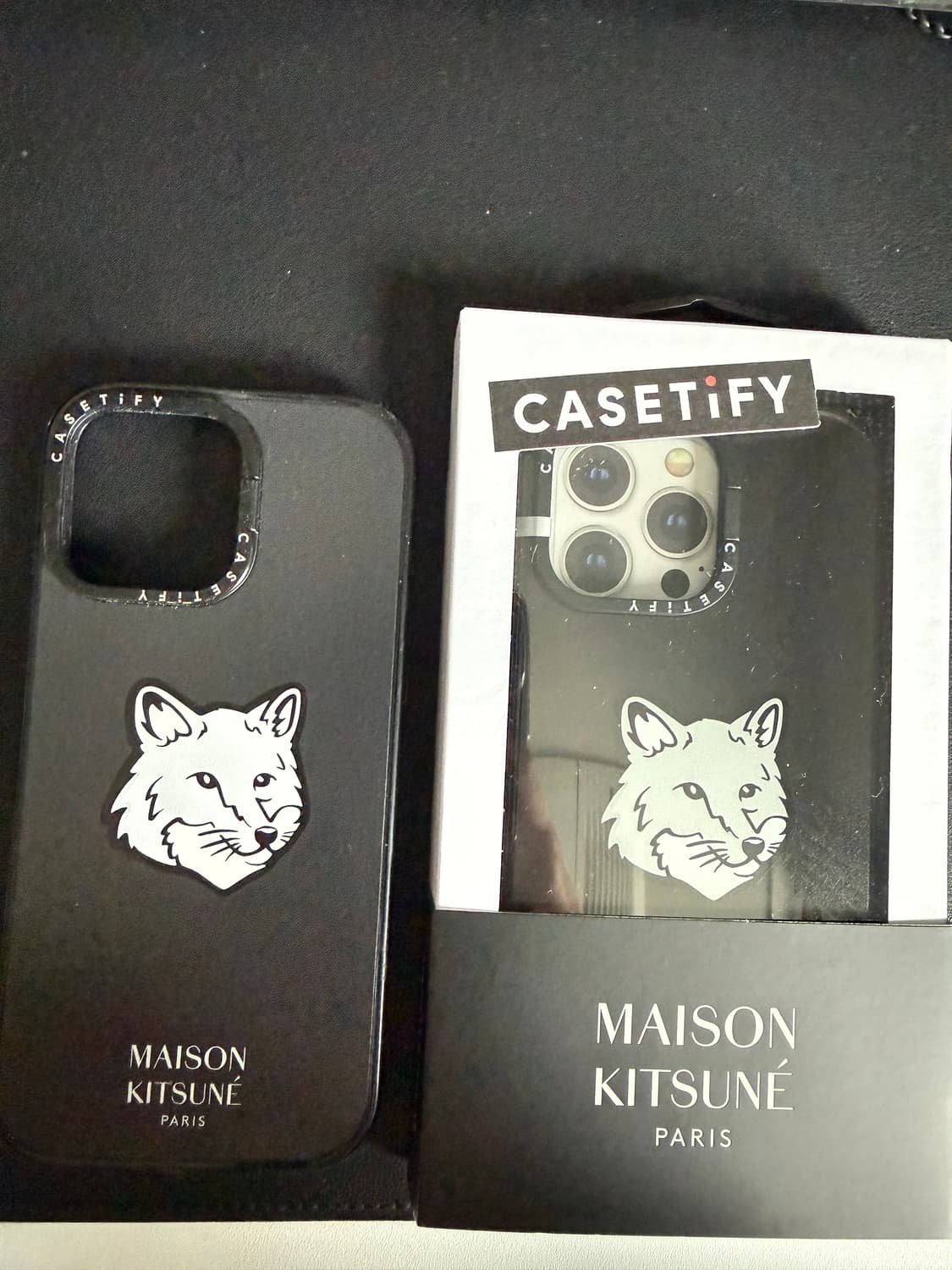 케이스티파이 메종키츠네 아이폰16 Pro Max 케이스 상품이미지6