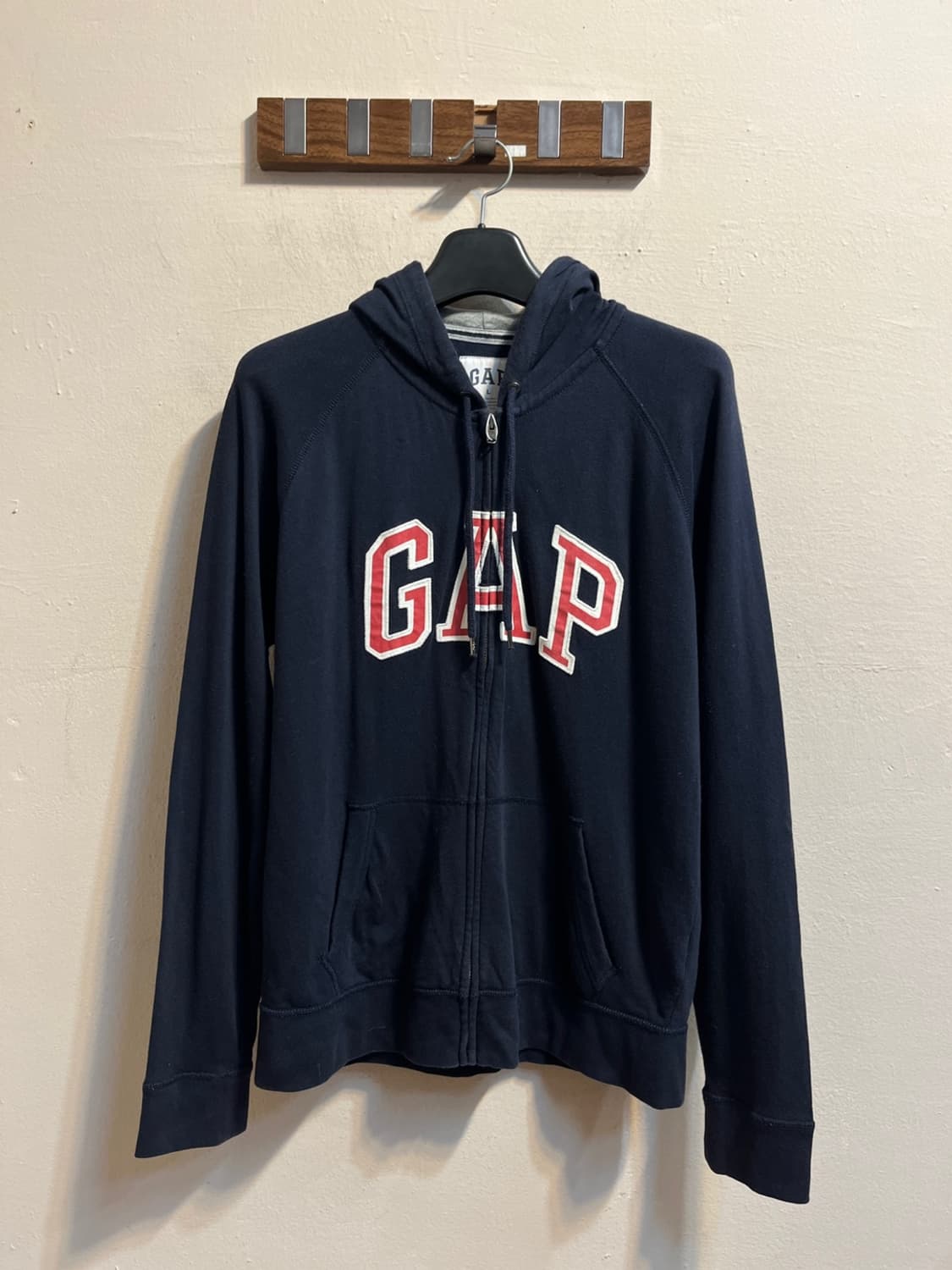 [L] 갭 로고 후드 집업 (350) 상품이미지1