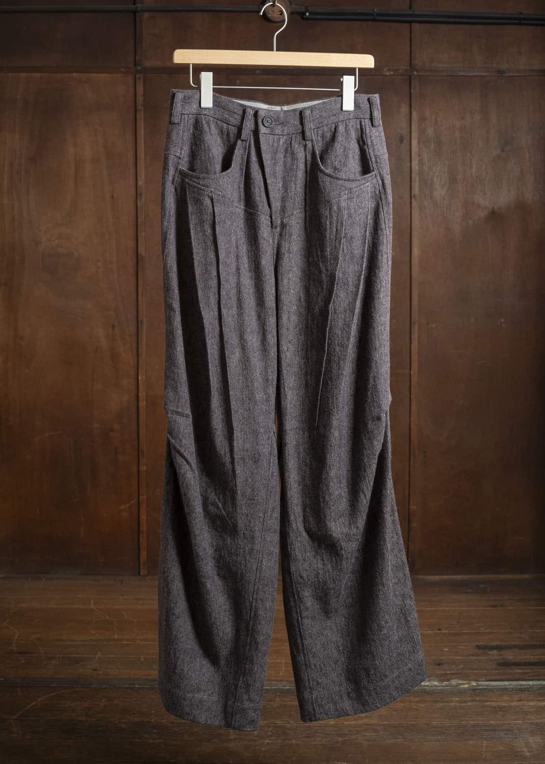 [48] 지기첸 articulated knee denim trouser 상품이미지1